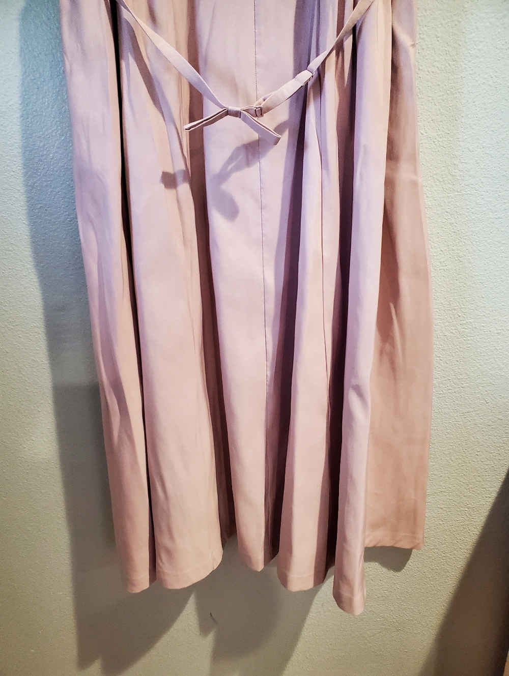 Women's Bow Belt Midi Dress - A New Day Pink XL - Picture 8 of 10